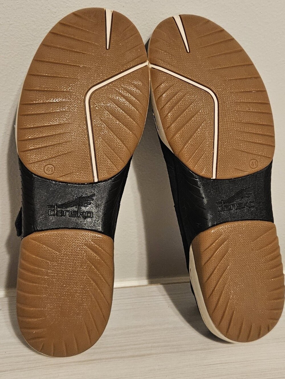 Women’s Dansko Black Suede Raeann Mary Jane Comfort Shoe Sandal EU 41 / US 10.5 - Picture 7 of 8